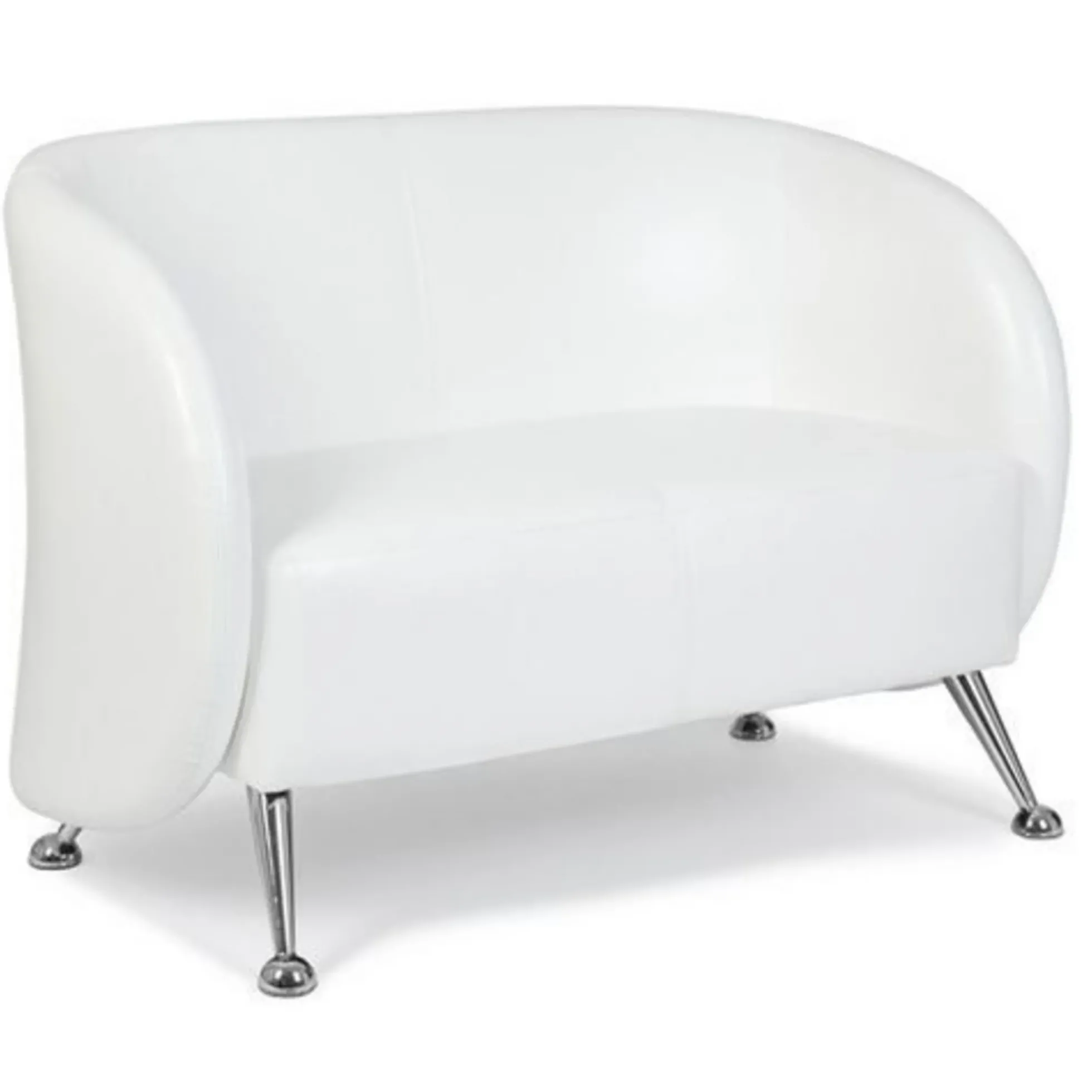 ST. LUCIA | 2-Sitzer - Lounge Sofa Weiß