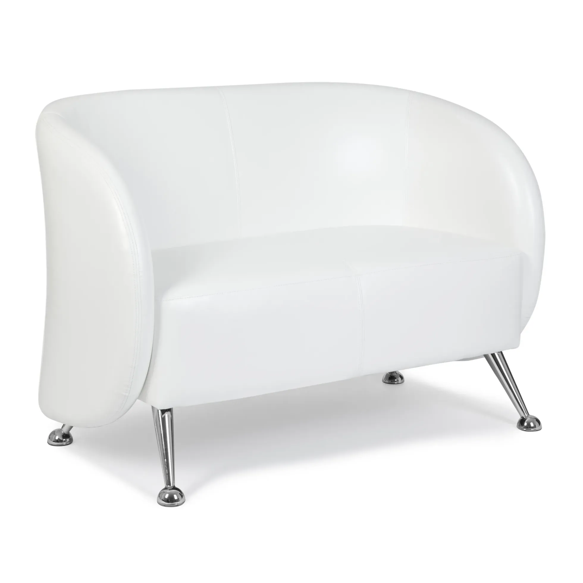 ST. LUCIA | 2-Sitzer - Lounge Sofa Weiß