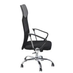 Stryka Net | Netzstoff - Home Office Chefsessel Schwarz
