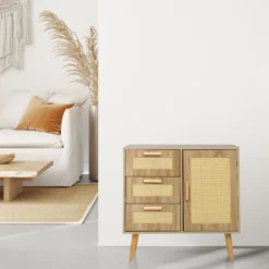 STRYN - Sideboard Hellbraun
