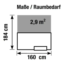 SUNSET | Kompakt-Theke - Empfangstheke Weiß/Grau