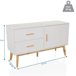 TAROLO - Sideboard Weiß