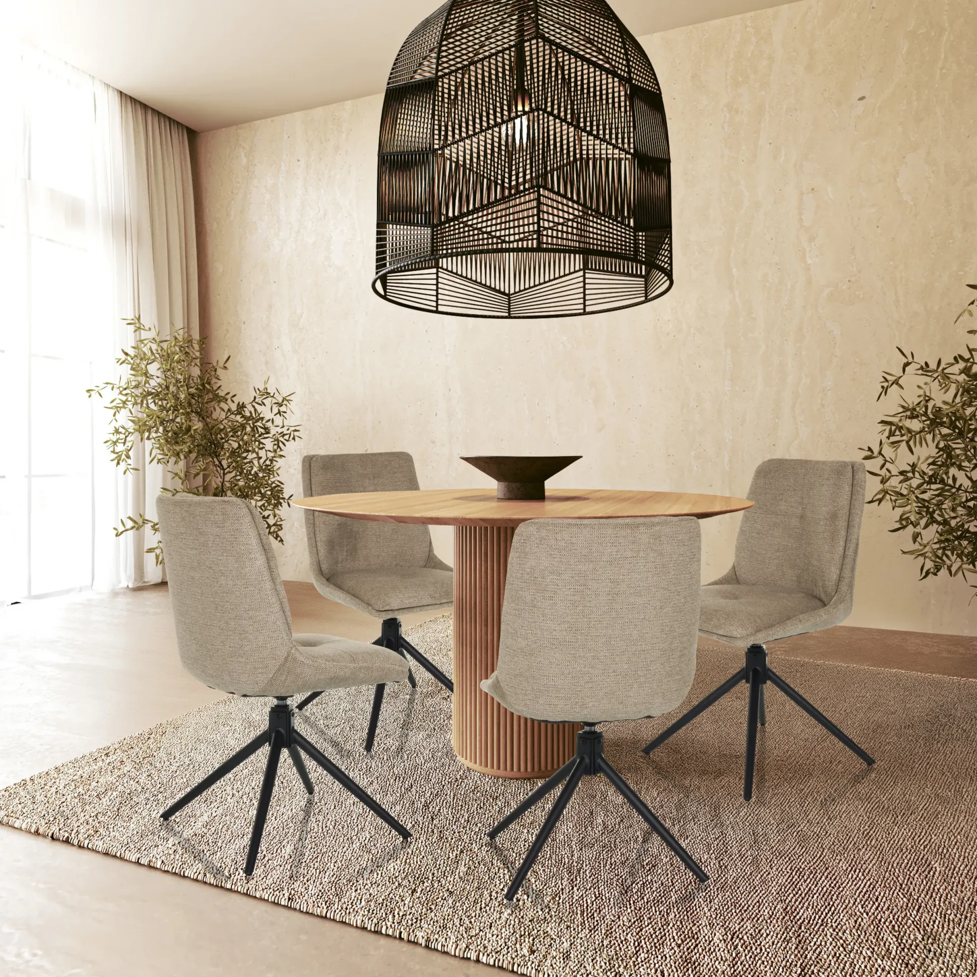 TARVISO I - Polsterstuhl Beige