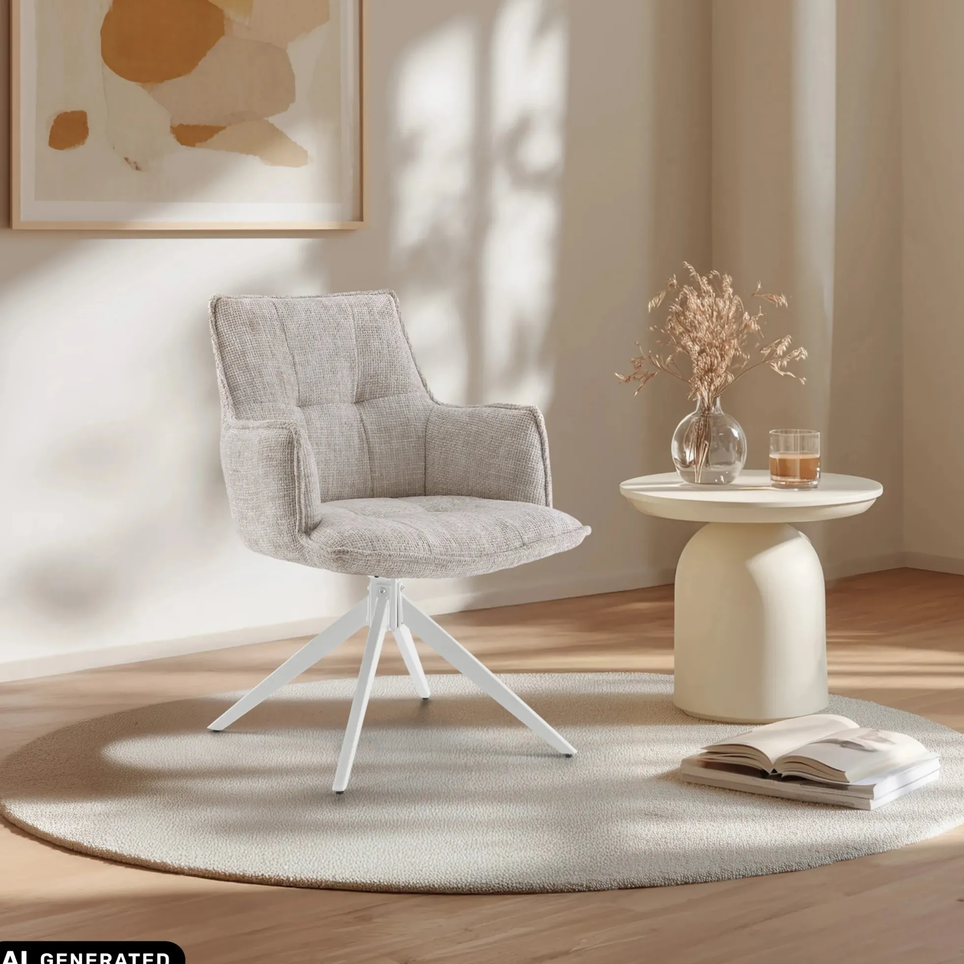 Tavaro - Esszimmerstuhl Beige