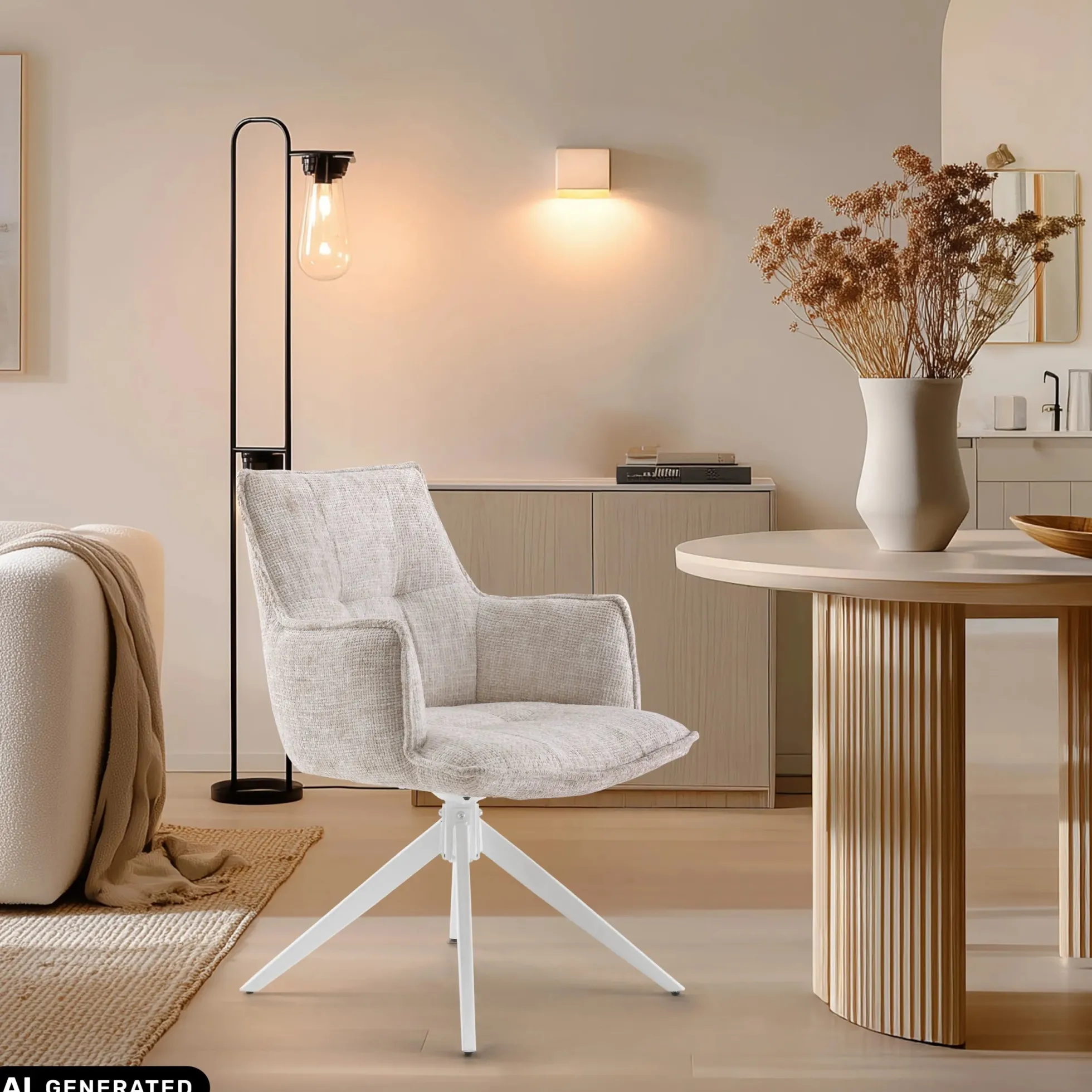 Tavaro - Esszimmerstuhl Beige