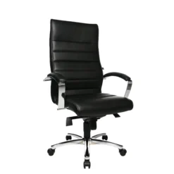 TD Lux 10 Leder - Profi Chefsessel Schwarz