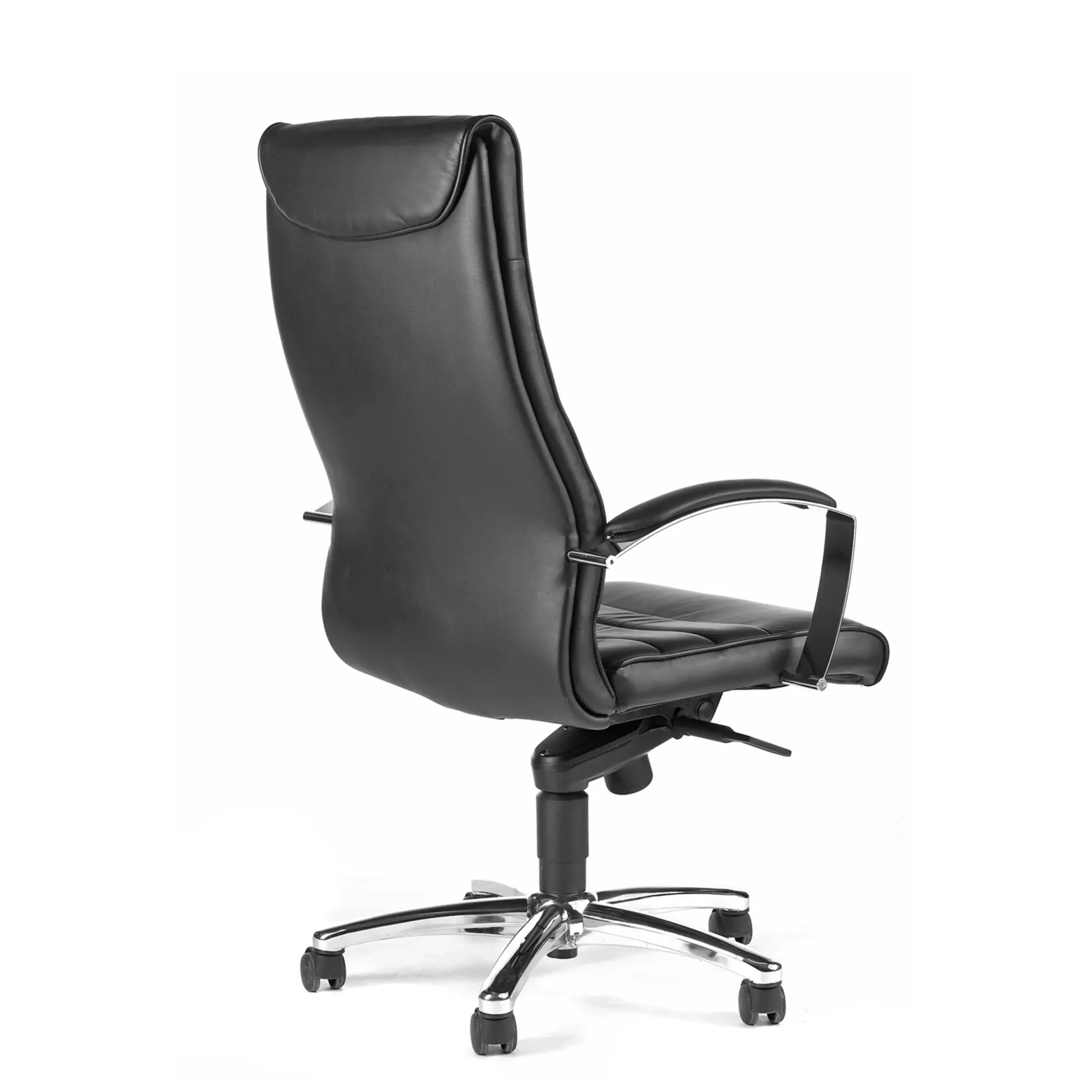 TD Lux 10 Leder - Profi Chefsessel Schwarz