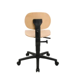 Tec 11 - Drehhocker Buche/Schwarz