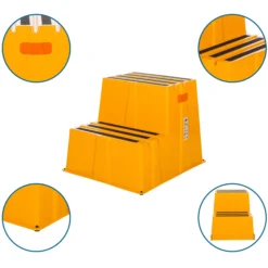 TIO-E2 | 2 Stufen - Tritthocker Gelb