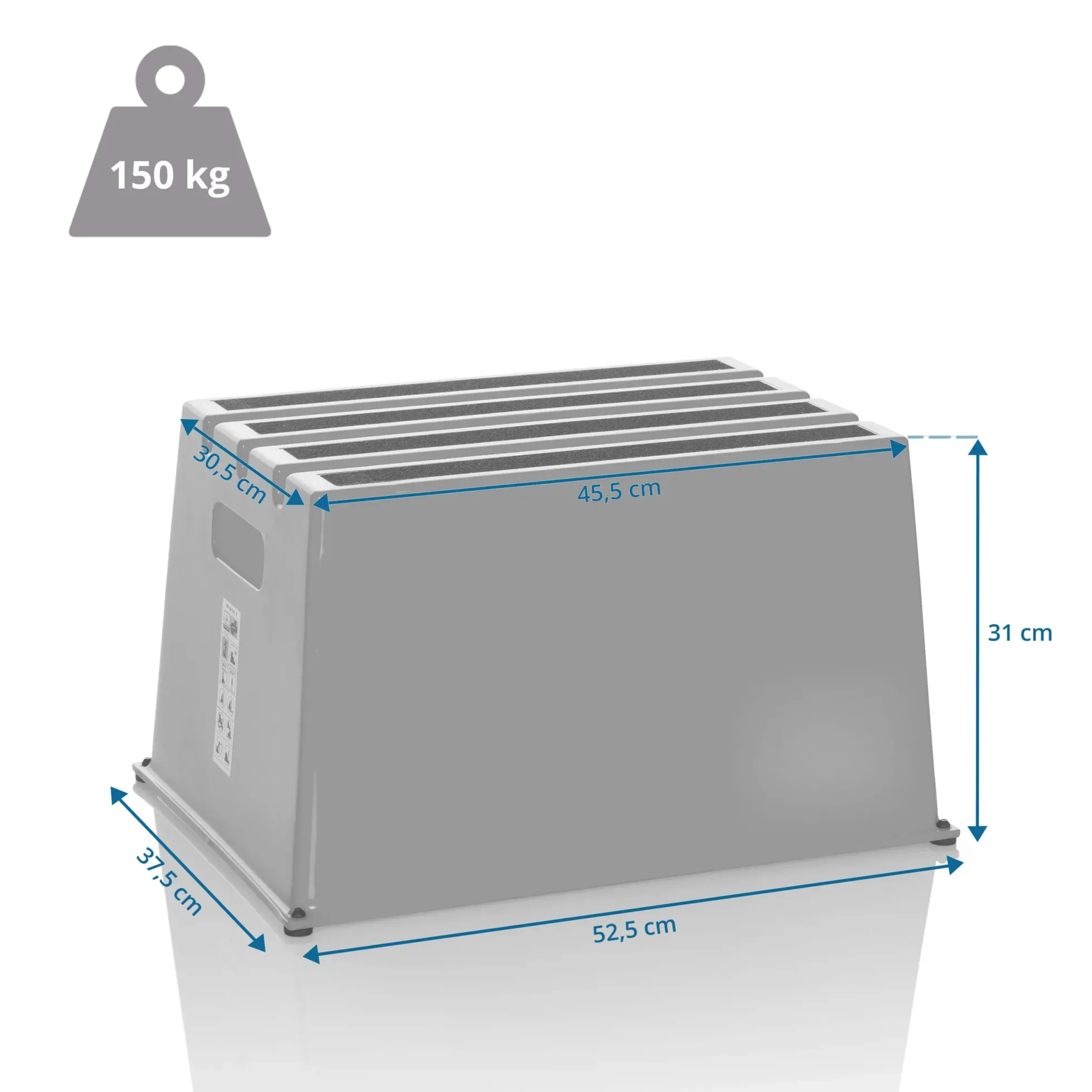 TIO-E1 - Tritthocker Blau