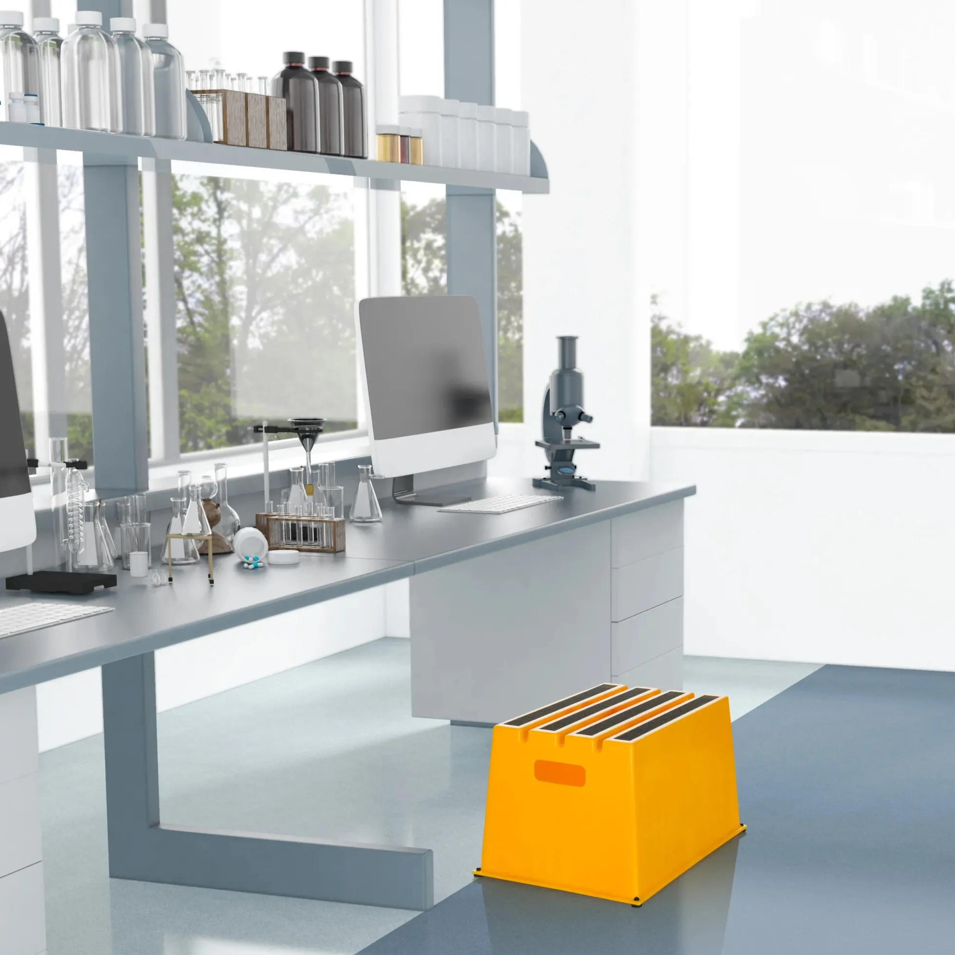 TIO-E1 - Tritthocker Gelb