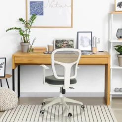 TOP 108 W - Home Office Bürostuhl Grau