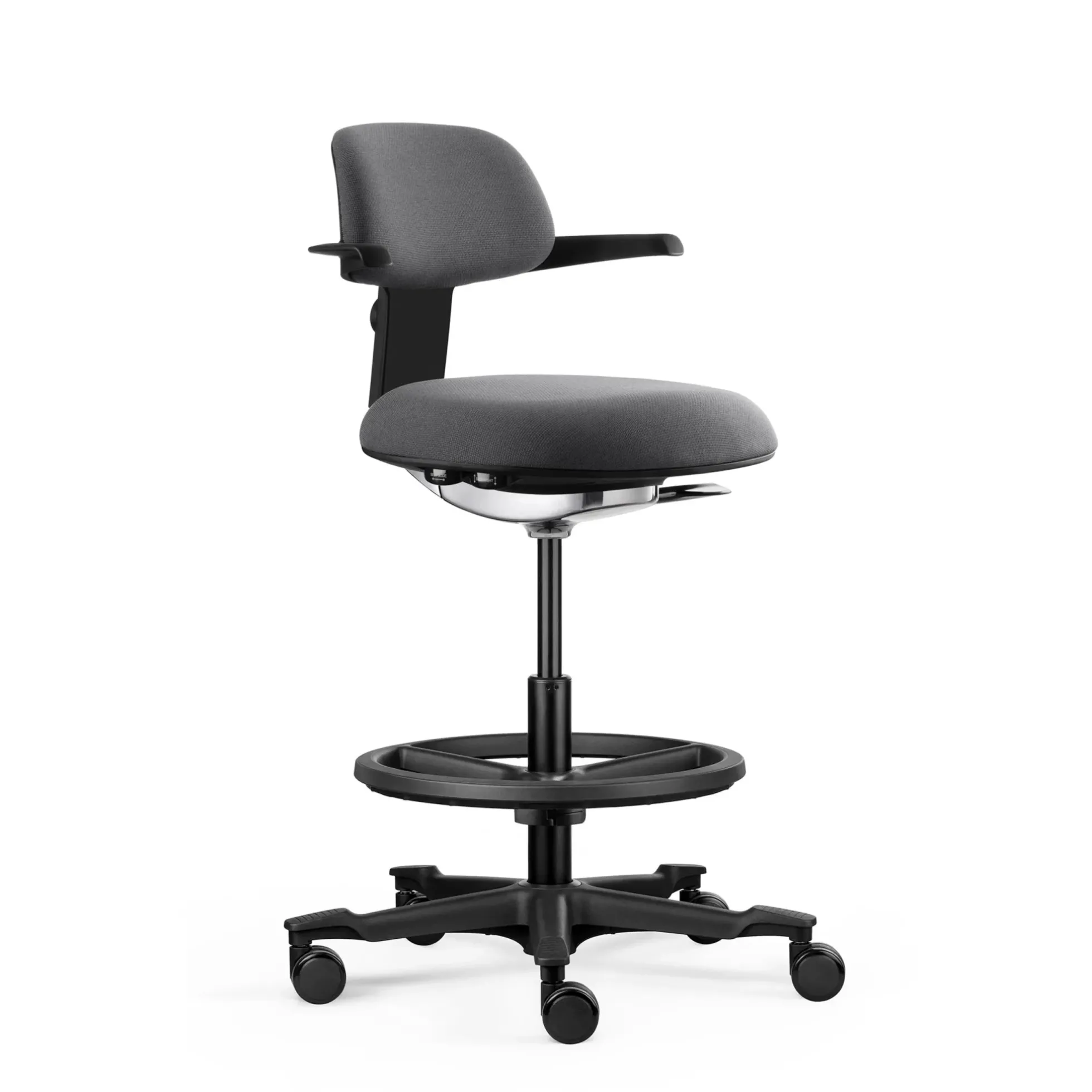 TOP WORK 40 - Arbeitsstuhl Dunkelgrau