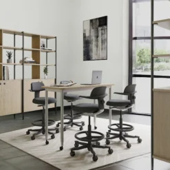 TOP WORK 40 - Arbeitsstuhl Dunkelgrau
