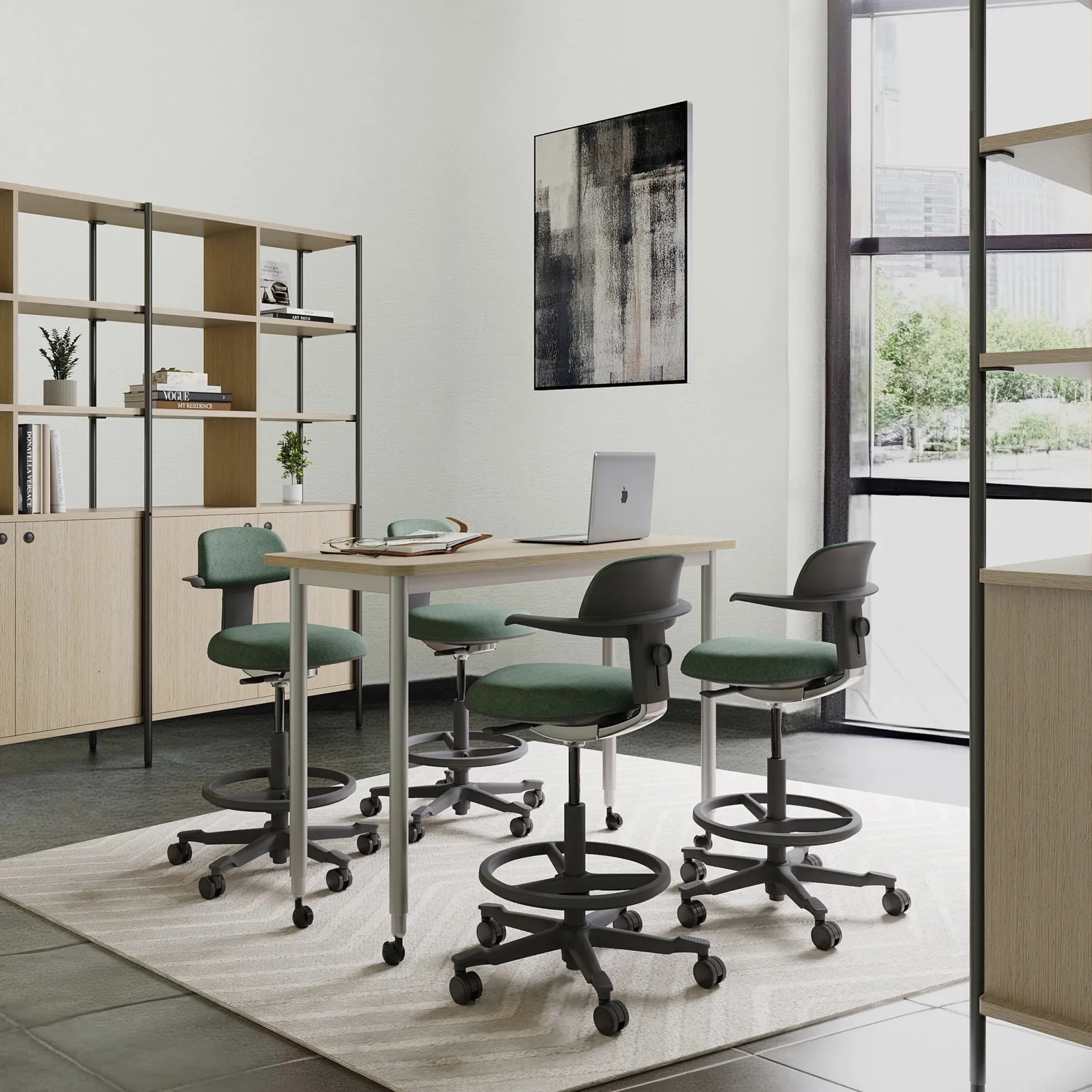 TOP WORK 40 - Arbeitsstuhl Grün