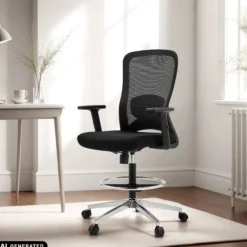 Top Work 44 - Arbeitsstuhl Schwarz