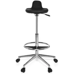 TOP WORK 03 - Drehhocker Schwarz