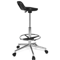 TOP WORK 03 - Drehhocker Schwarz