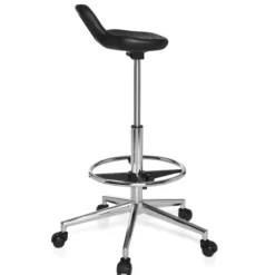 TOP WORK 03 - Drehhocker Schwarz