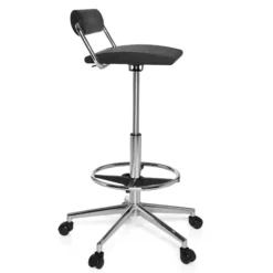 TOP WORK 28 - Drehhocker Schwarz