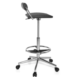 TOP WORK 28 - Drehhocker Schwarz