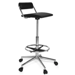 TOP WORK 28 - Drehhocker Schwarz