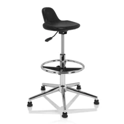 TOP WORK 03 I - Drehhocker Schwarz