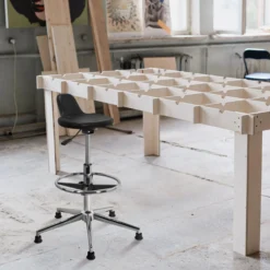 TOP WORK 03 I - Drehhocker Schwarz