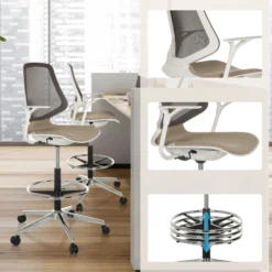 TOP WORK STYLE - Counterstuhl Beige