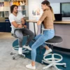 TOP WORK 40 W - Arbeitsstuhl Dunkelgrau