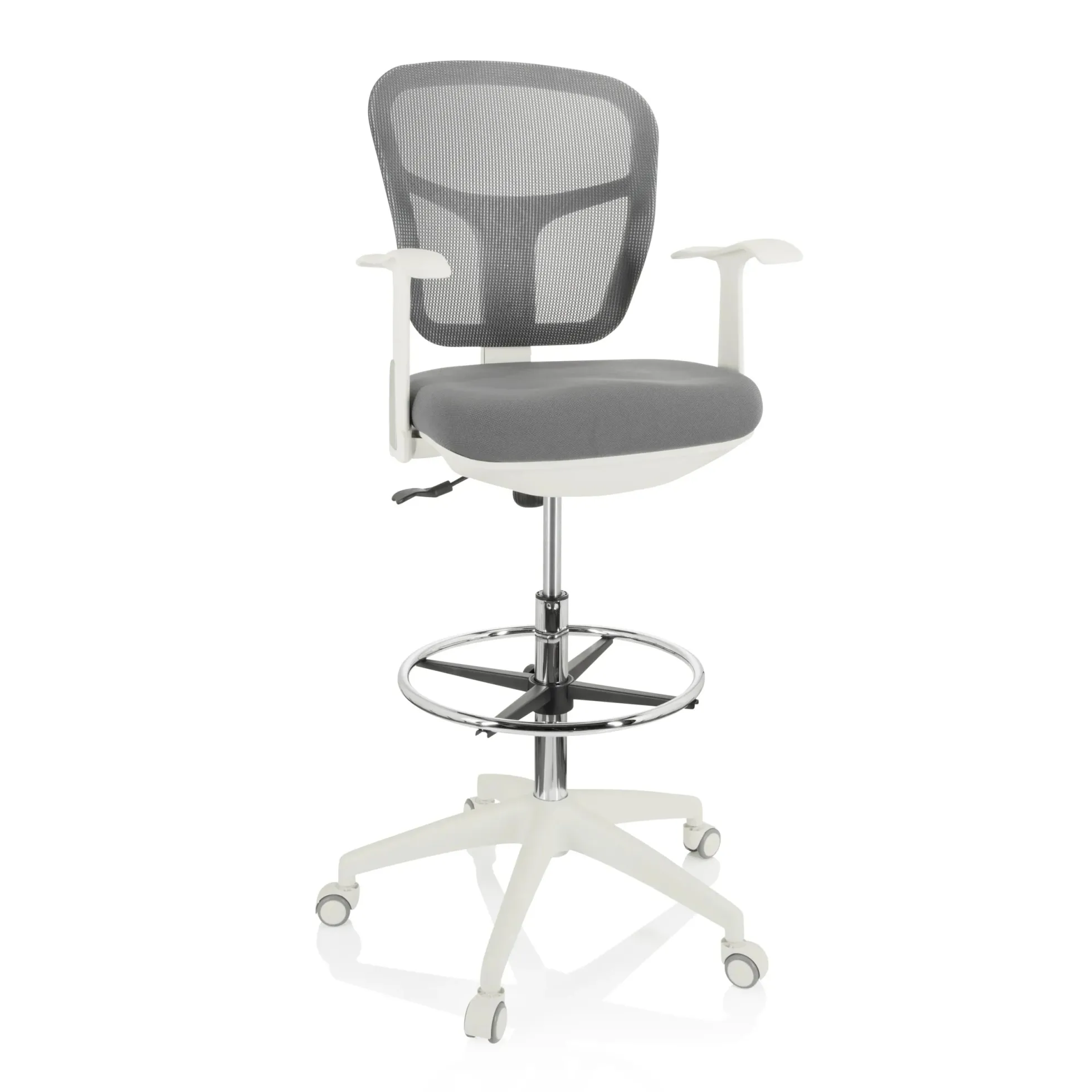 TOP WORK 108 W - Counterstuhl Grau