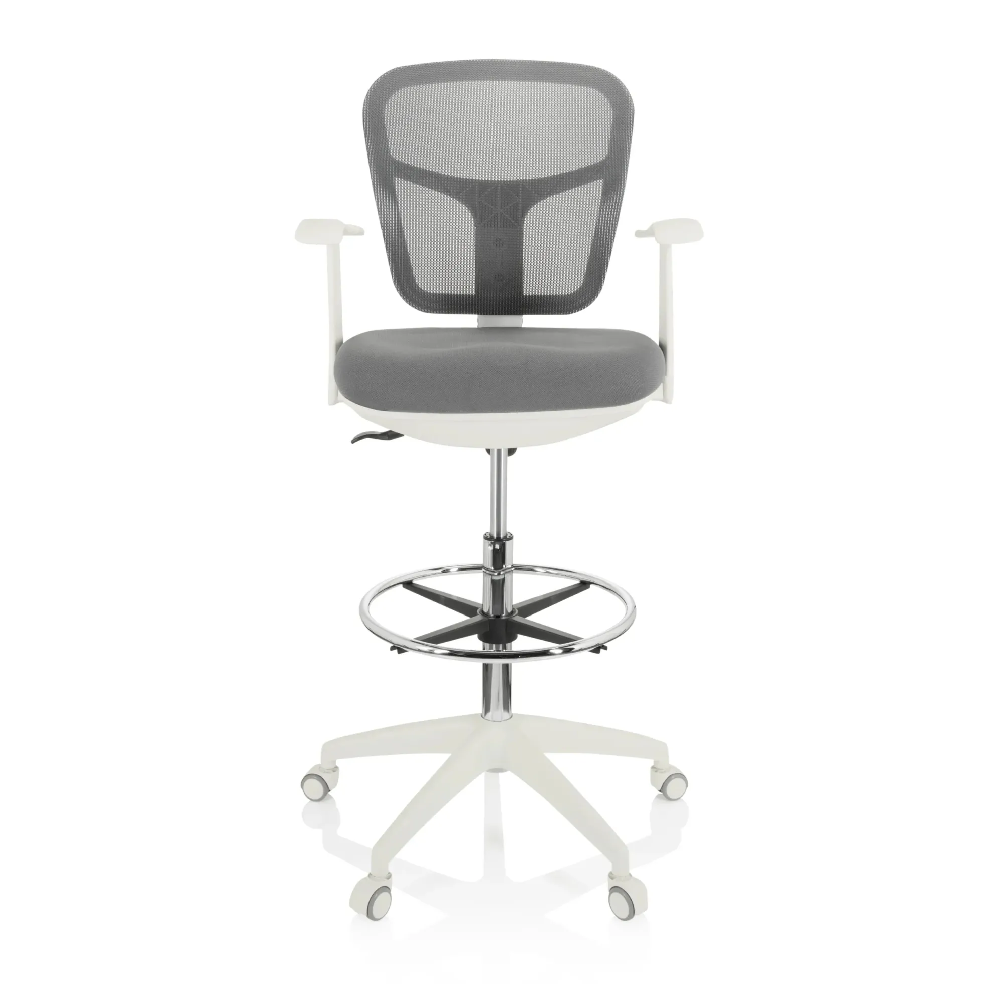 TOP WORK 108 W - Counterstuhl Grau