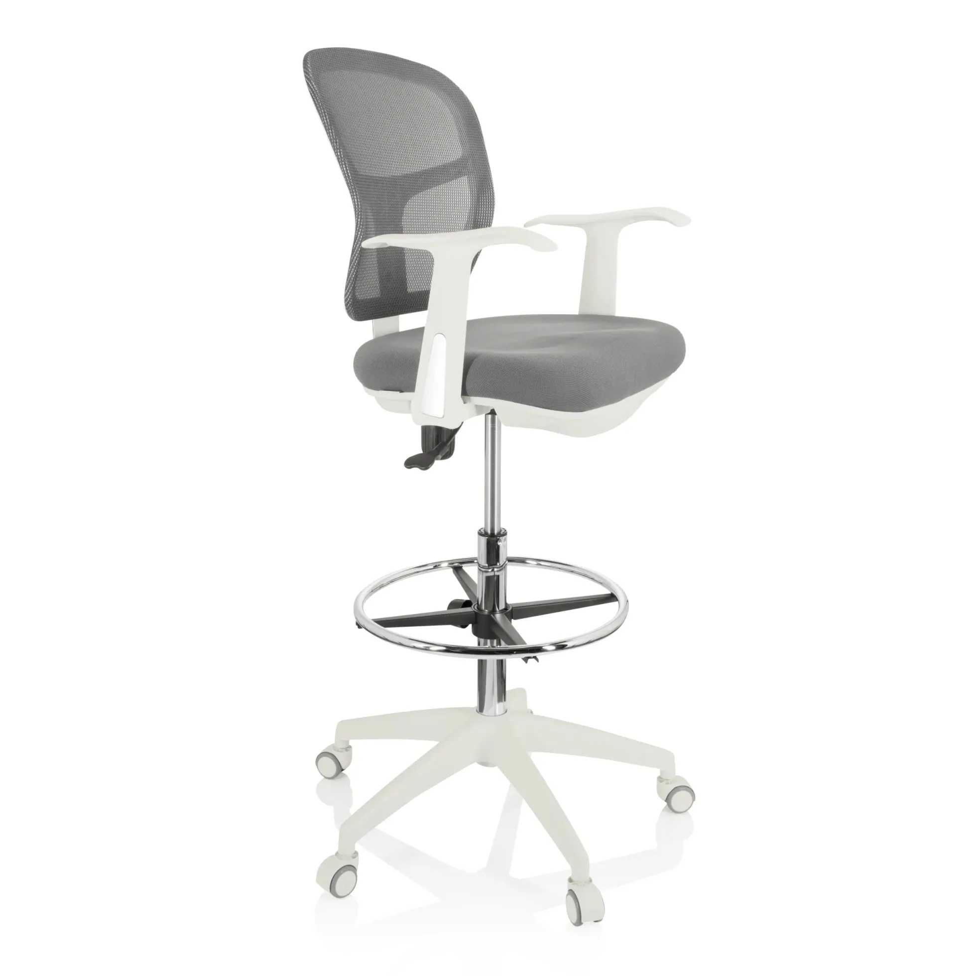 TOP WORK 108 W - Counterstuhl Grau