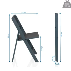 TRAVANO 1 - Outdoor Stuhl Grau