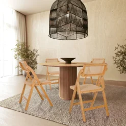 TUDELA BAMBOO - Klappstuhl Braun