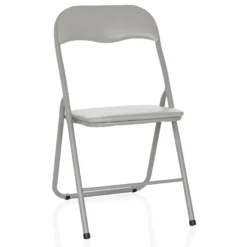TUDELA BASIC | PVC - Klappstuhl Grau