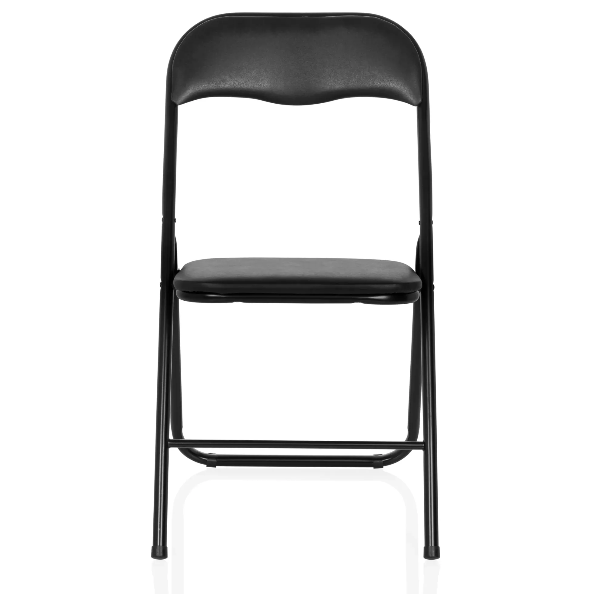 TUDELA BASIC | PVC - Klappstuhl Schwarz