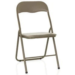 TUDELA BASIC | PVC - Klappstuhl Taupe