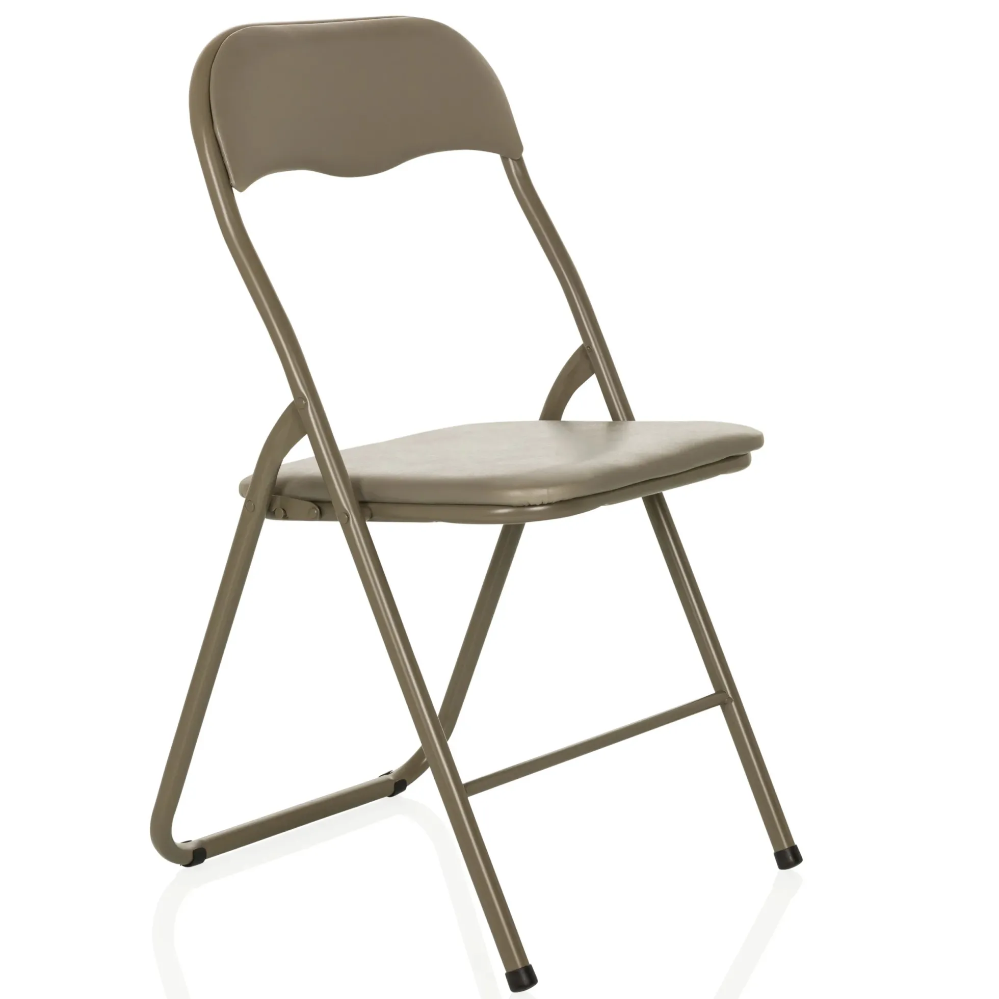 TUDELA BASIC | PVC - Klappstuhl Taupe