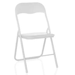 TUDELA BASIC | PVC - Klappstuhl Weiß