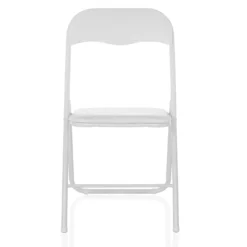 TUDELA BASIC | PVC - Klappstuhl Weiß