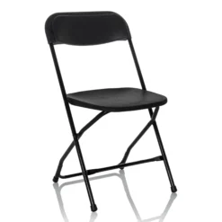 TUDELA XXL B | Belastbar bis 190 kg - Outdoor Stuhl Schwarz