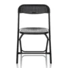 TUDELA XXL PRO | Belastbar bis 250 kg - Outdoor Stuhl Schwarz