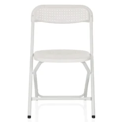 TUDELA XXL PRO W | Belastbar bis 250 kg - Outdoor Stuhl Weiß