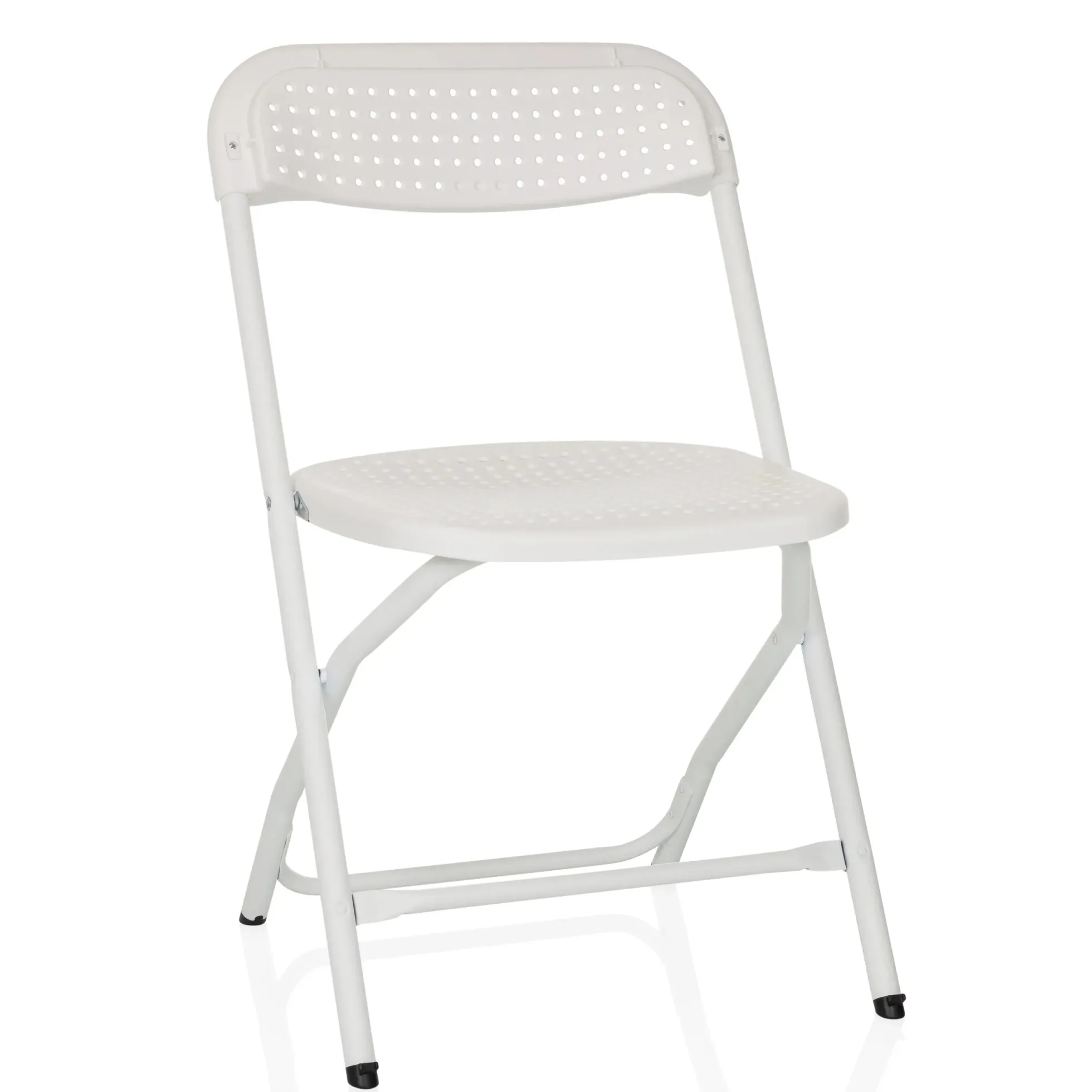 TUDELA XXL PRO W | Belastbar bis 250 kg - Outdoor Stuhl Weiß