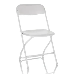 TUDELA XXL W | Belastbar bis 190 kg - Outdoor Stuhl Weiß