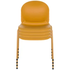 T36 VI - Vierfußstuhl Gelb