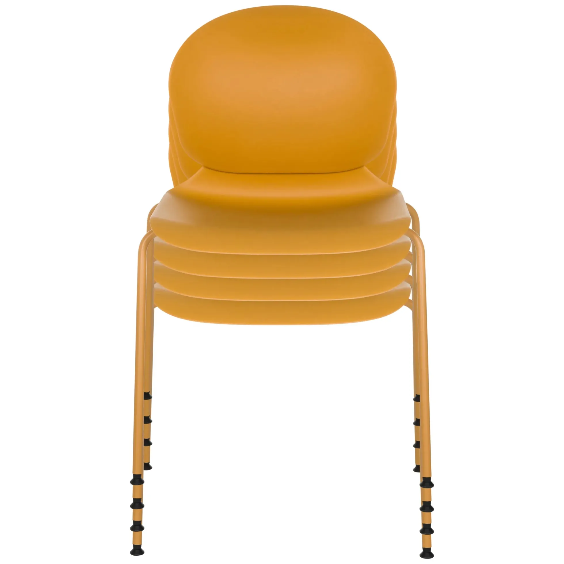 T36 VI - Vierfußstuhl Gelb