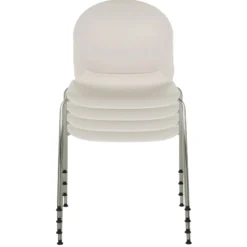T36 VI - Vierfußstuhl Weiß