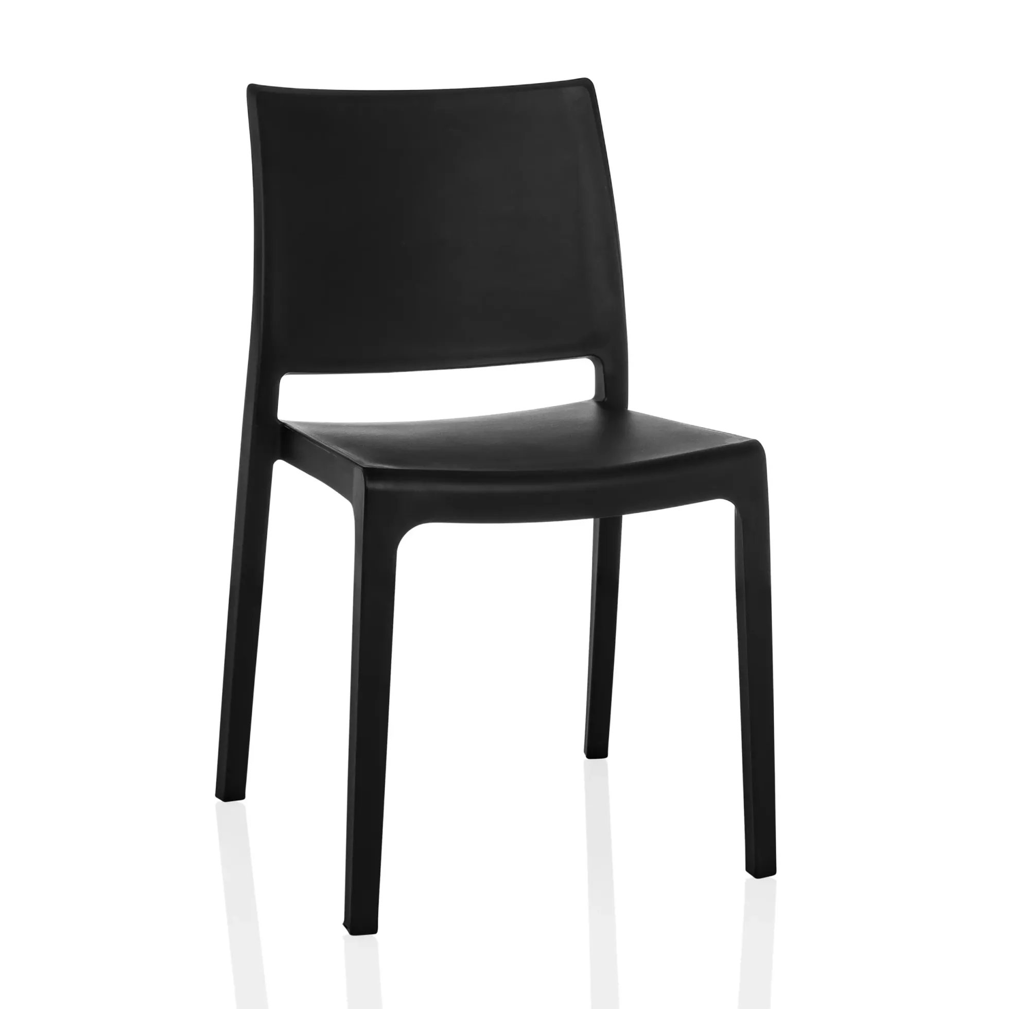 T37 V - Outdoor Stuhl Schwarz